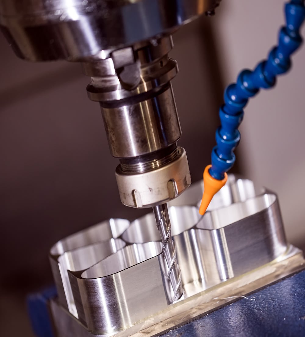 Metalworking,Cnc,Milling,Machine.,Cutting,Metal,Modern,Processing,Technology.,Small