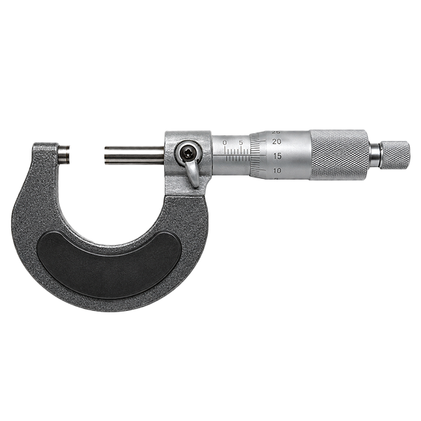 Realistic mechanical micrometer for high-precision thickness and diameter measurement