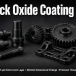 Blackening Coating for CNC Parts: Process, Thickness & When to Use It