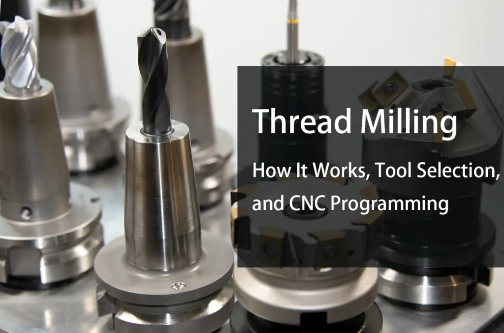 Thread milling tools for CNC machining