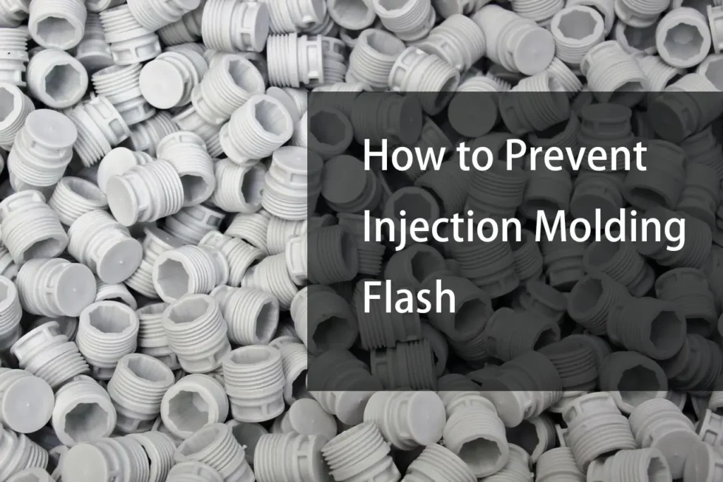 Injection molding parts and threaded plastic components